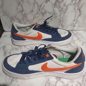 Nike Blue and Orange Sneakers